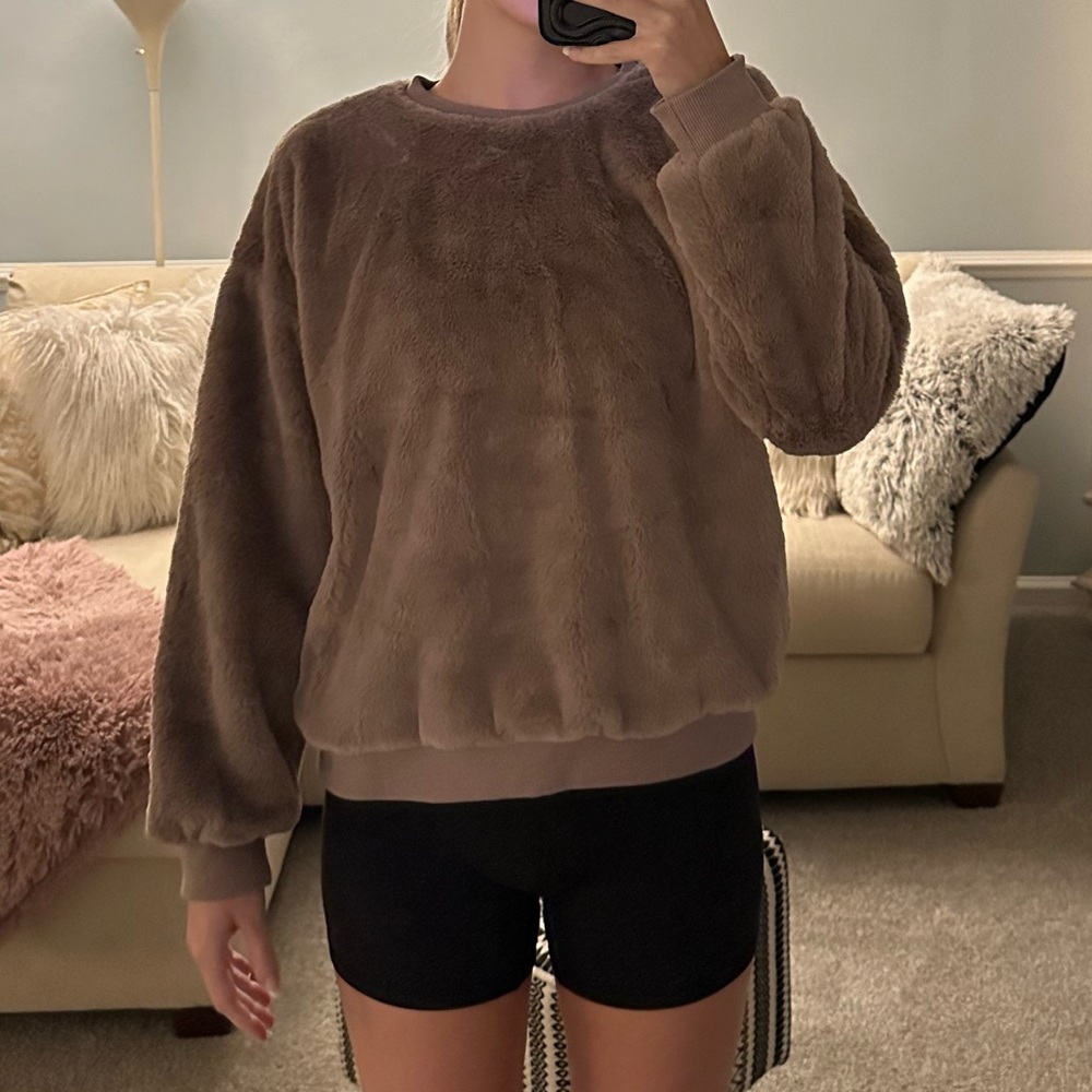 Fuzzy Crewneck